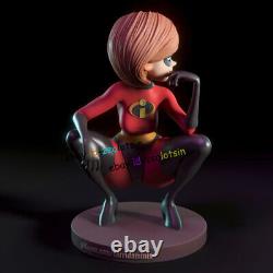 1/4 1/6 1/8 Sexy Elastigirl 3D Print Figure Model Kits Unpainted Unassembled GK