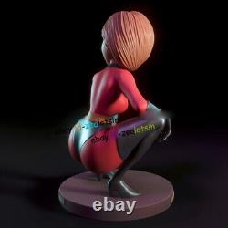 1/4 1/6 1/8 Sexy Elastigirl 3D Print Figure Model Kits Unpainted Unassembled GK