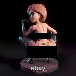 1/4 1/6 1/8 Sexy Elastigirl 3D Print Figure Model Kits Unpainted Unassembled GK