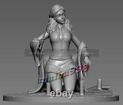 1/4 30cm Hrmione 3D Printing GK Figure Model Kits Unpainted Unassembled Girl GK