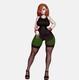 1/4 45cm Hot Girl Unpainted Resin Model Kits Unassembled 3D Printed
