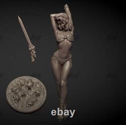 1/4 72cm Nymph Girl 3D Print Figure Model Kit Unpainted Unassembled Garage Kits