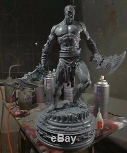 1/4 Kratos God of War Game Model Figure Unpainted Unassembled Good Resin Kit