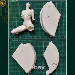 1/4 Resin Figures Model Kit Electric Anime Girl Unpainted Unassembled Toys New