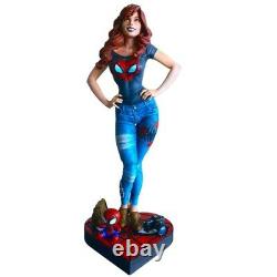 1/6 310mm Mary Jane Spider Man GIRL Resin Figure Model Kit unpainted unassembled