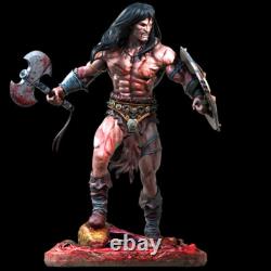 1/6 32CM Conan Unpainted Resin Model Kits Unassembled 3D Printed