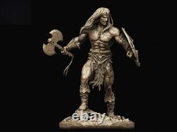 1/6 32CM Conan Unpainted Resin Model Kits Unassembled 3D Printed