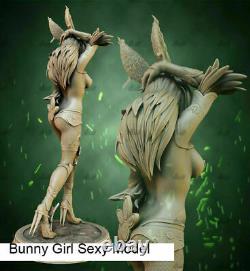 1/6 350mm 3D Print Figure Model Kit Srxy Girl Female Bunny Unpainted Unassembled
