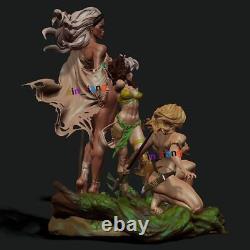 1/6 3842 Shanna+Rogue+Storm 3D Print Figure Model Kits Unpainted Unassembled
