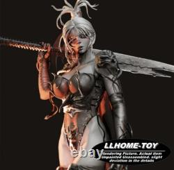 1/6 42CM Lady Warrior 3D Print Figure Model Kits Unpainted Unassembled GK