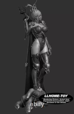 1/6 42CM Lady Warrior 3D Print Figure Model Kits Unpainted Unassembled GK