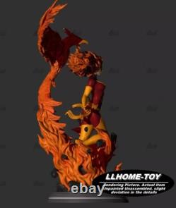 1/6 48cm Dark Phoenix 3D Print Figure Model Kits Unpainted Unassembled GK