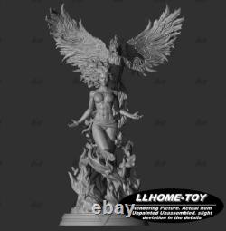 1/6 48cm Dark Phoenix 3D Print Figure Model Kits Unpainted Unassembled GK