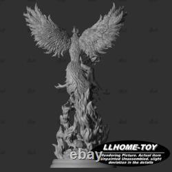 1/6 48cm Dark Phoenix 3D Print Figure Model Kits Unpainted Unassembled GK