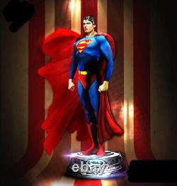 1/6 Scale 34cm Superman Unpainted Resin Model Kits Unassembled 3D Printed