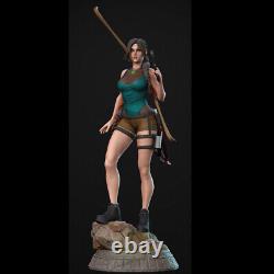 1/6 Scale 39cm Lara Croft Unpainted Resin Model Kits Unassembled 3D Printed