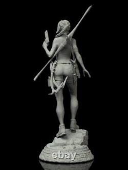 1/6 Scale 39cm Lara Croft Unpainted Resin Model Kits Unassembled 3D Printed