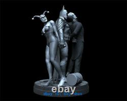 1/6 Scale Batman Resin Model Kits Unpainted Figure Unassembled 3D Printing 34cmH