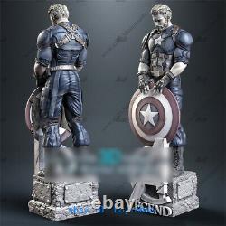 1/6 Scale Captain America Resin Model Kits Unpainted 3D Printing Unassembled