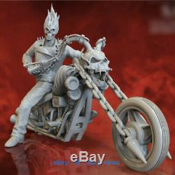 Details about   1/6 Scale Ghost Rider Resin Model Kits Unpainted 3D Printing Super Hero Statue 