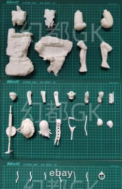 1/6 Scale Red Zaku Girl Unpainted Resin Model Kits Unassembled Garage Kit
