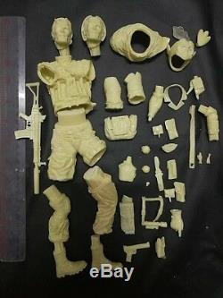 1/6 Venom Snake Metal Gear Solid Game Figure Unpainted Unassembled Resin Kit