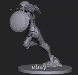 1/6 Wonder Woman 3D Print Figure Model Kit Garage Kits Unpainted Unassembled GK
