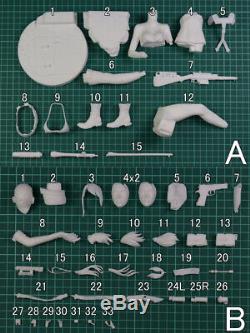 1/7 Unpainted Metal Gear Solid V Quiet Unassembled Figure Model Garage Kit