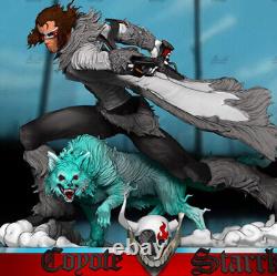 1/8 18cm Bleach CoyoteStarrk Unpainted Resin Model Kits Unassembled 3D Printed