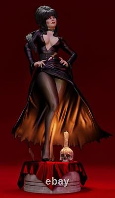 1/8 1/6 1/4 Elvira 3D Print Garage Kit Figure Model Kit Unpainted Unassembled GK