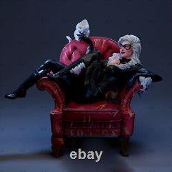 1/8 1/6 Black Cat Woman 3D Print Figure Model Kits Unpainted Unassembled GK
