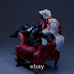 1/8 1/6 Black Cat Woman 3D Print Figure Model Kits Unpainted Unassembled GK