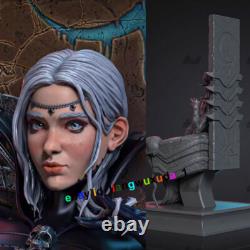 1/8 1/6 Queen Throne 3D Print Figure Model Kits Unpainted Unassembled Garage Kit