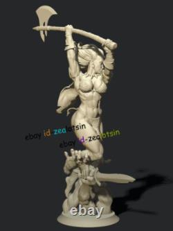 1/8 1/6 Red Sonja 3D Print Figure Model Kits Unpainted Unassembled Garage Kits