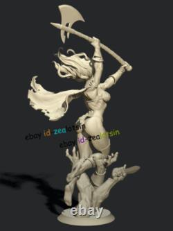1/8 1/6 Red Sonja 3D Print Figure Model Kits Unpainted Unassembled Garage Kits