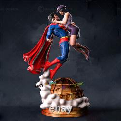 1/8 1/6 Superman and Lois 3D Print GK Figure Model Kits Unpainted Unassembled GK