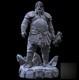 1/8 30cm Fat Thor Unpainted Resin Model Kits Unassembled 3D Printed