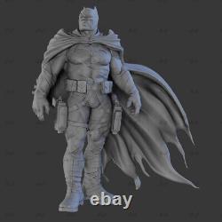 1/8 Scale 28cm Batman Thomas Wayne Unpainted Resin Model Kits Unassembled 3D