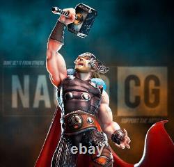 1/8 Scale 32cm Thor Unpainted Resin Model Kits Unassembled 3D Printed