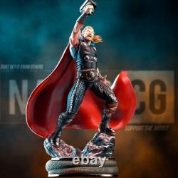 1/8 Scale 32cm Thor Unpainted Resin Model Kits Unassembled 3D Printed