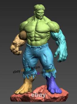 25CM/31cm Hulk 3D Print Figure GK Model Kits Unpainted Unassembled Garage Kits