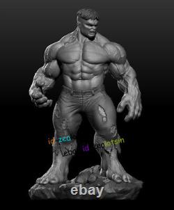 25CM/31cm Hulk 3D Print Figure GK Model Kits Unpainted Unassembled Garage Kits