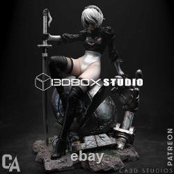2B Type 3D Printing Unassembled Unpainted Resin 1/6 Scale Model Kits Garage Kits