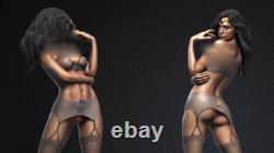 2Bodies Wonder Woman 3D Print Figure Model Kits Unpainted Unassembled GK 3Size