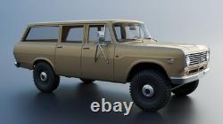 3D Printed 72 International Travelall kit