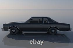 3D Printed 77 Chevy Impala 2 door kit