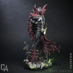 3D printed Spawn Resin Statue Unpainted/Option for Painted