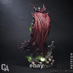 3D printed Spawn Resin Statue Unpainted/Option for Painted