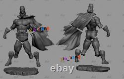 3Size Bodybuilding Batman 3D Print Figure GK Model Kits Unpainted Unassembled GK