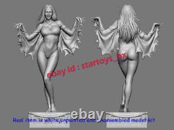 50cmH Carlo Beauty Female 1/4 Scale 3D Printed Model Kit Unpainted Unassembled